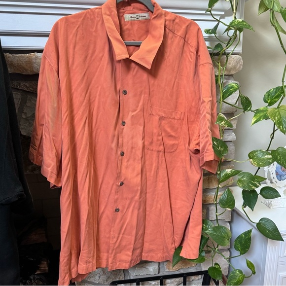 Tommy Bahama Mens Casual Silk Button Down Polo Shirts Sz XXL - Picture 4 of 10